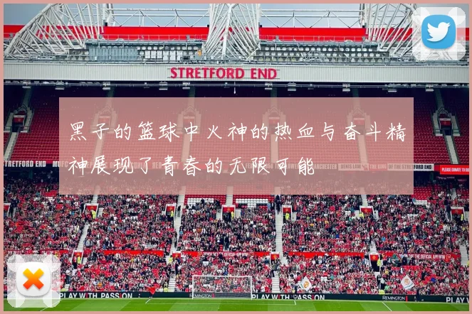 黑子的篮球中火神的热血与奋斗精神展现了青春的无限可能